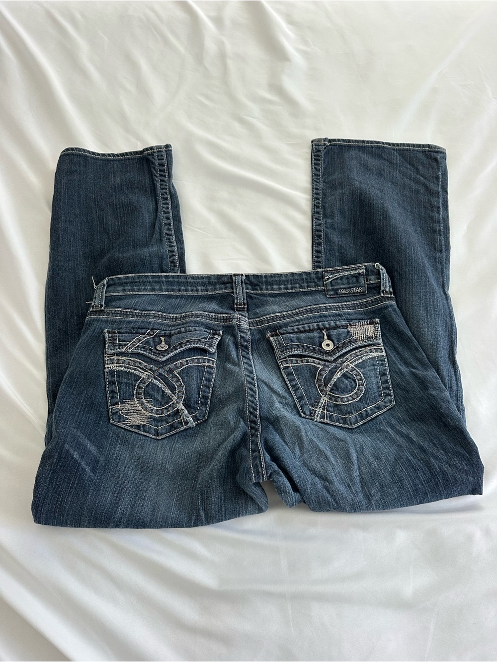 Y2K Big Star low rise bootcut jeans 
size 33S
